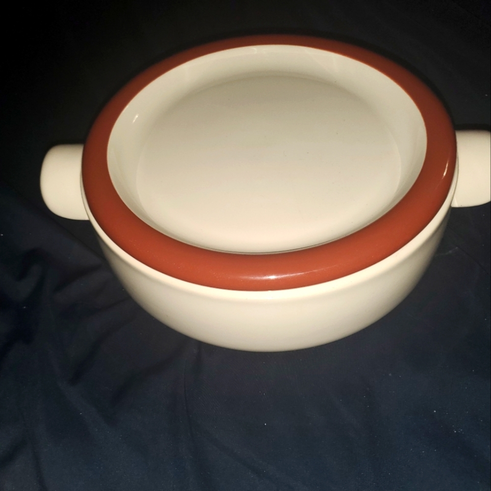 : 2pc Jepcor International China Seas inc Dinner serving dish/ bowl & Plate lid